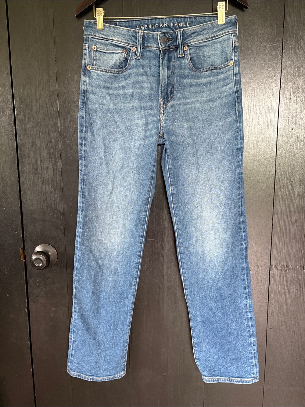 👖American Eagle Airflex+ Relaxed Straight Jeans. 28x32